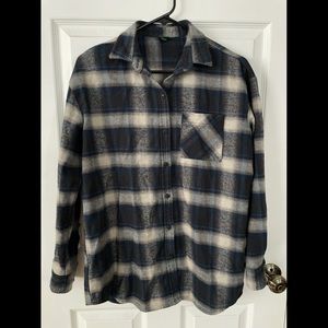 over-size flannel